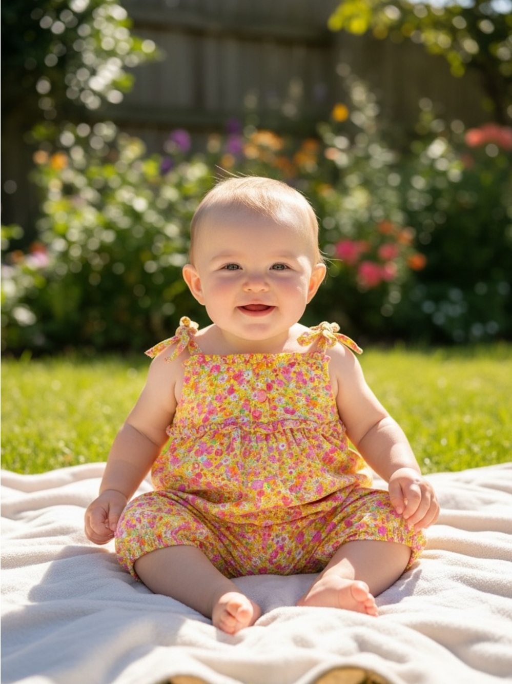 First impressions baby girl romper 24 months